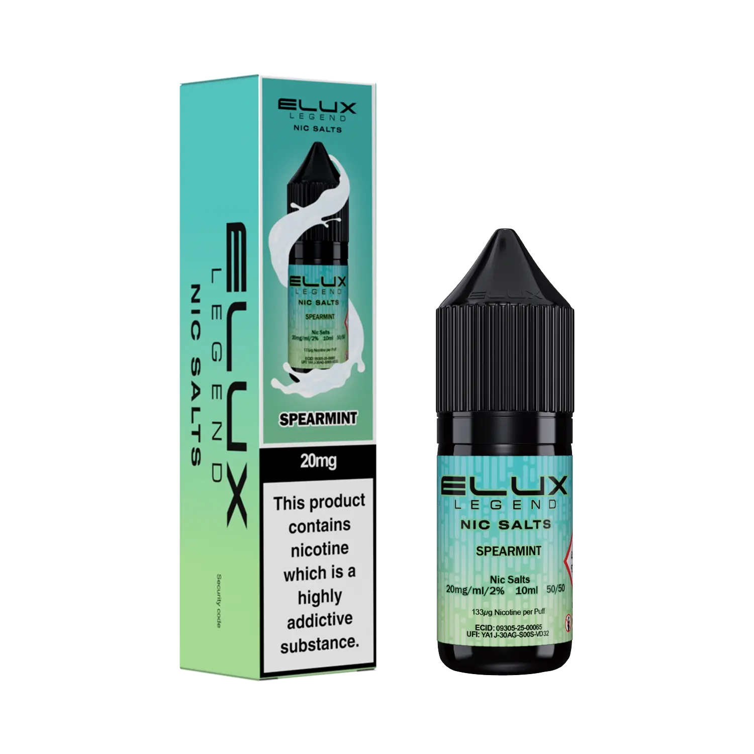 Elux Legend Nic Salts 10ml - 20MG