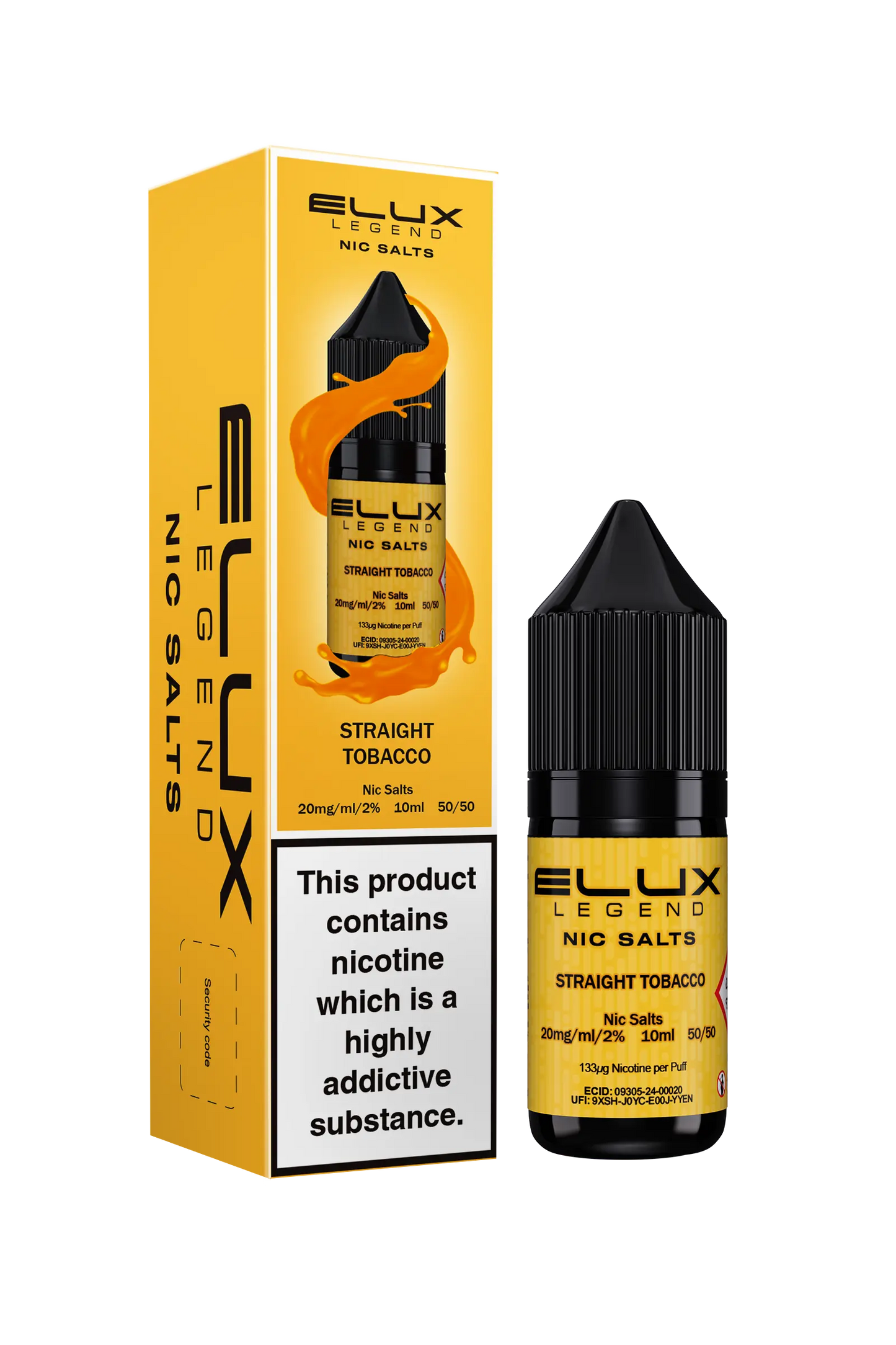 Elux Legend Nic Salts 10ml - 10MG Elux