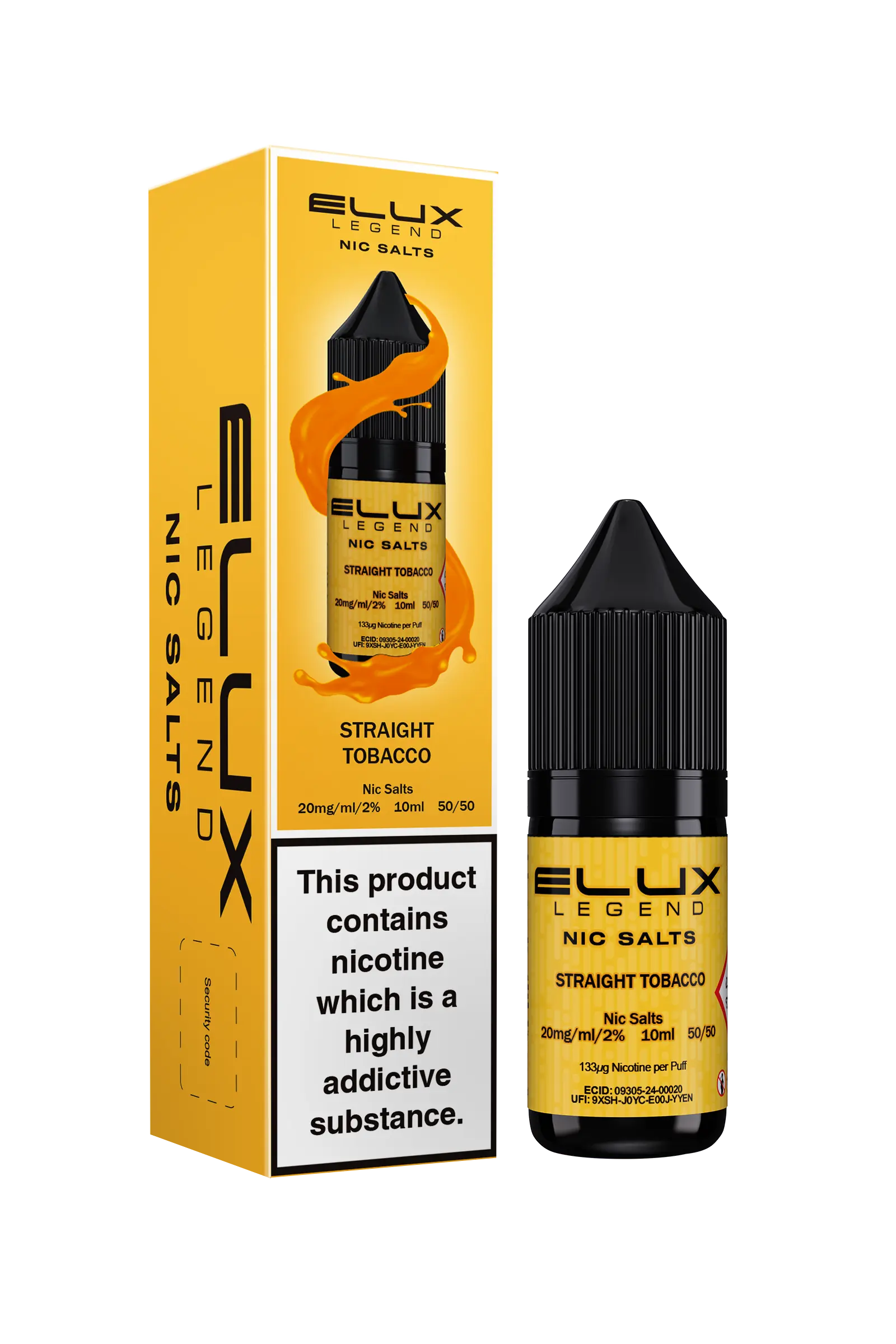 Elux Legend Nic Salts 10ml - 20MG