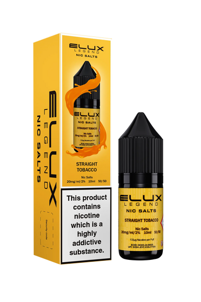 Elux Legend Nic Salts 10ml - 10MG Elux