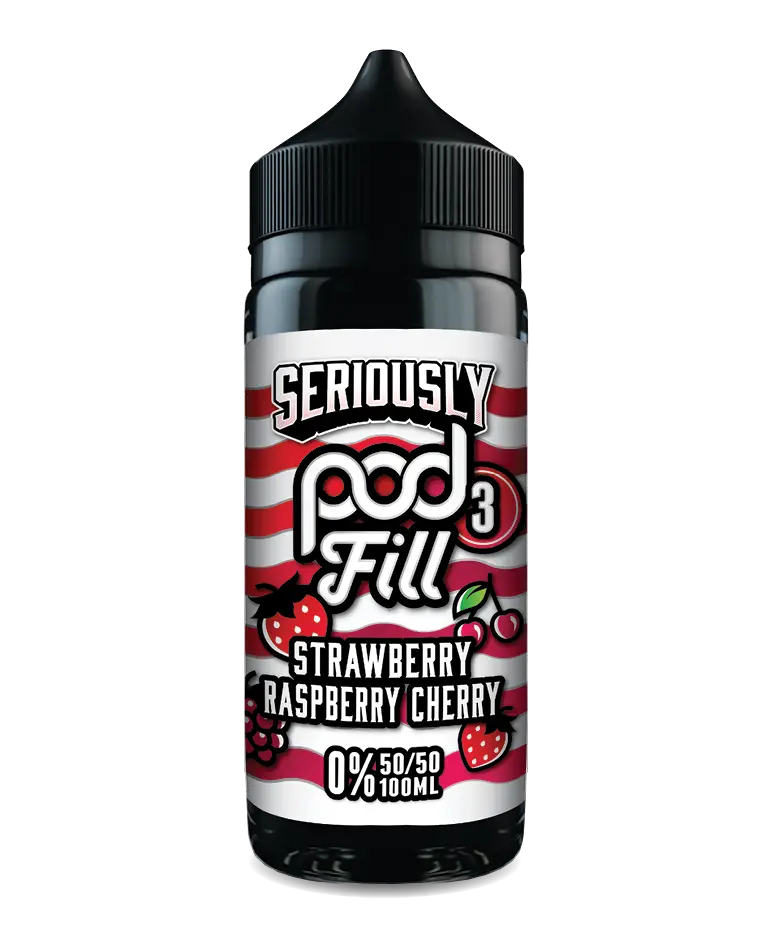 Seriously Pod Fill 3 by Doozy 100ml 50/50 VG/PG E-Liquid Shortfill Doozy