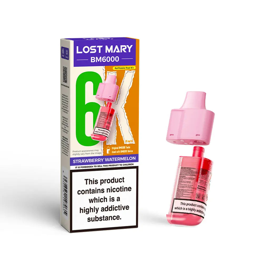 Lost Mary BM6000 Prefilled Pod 20mg Lost Mary