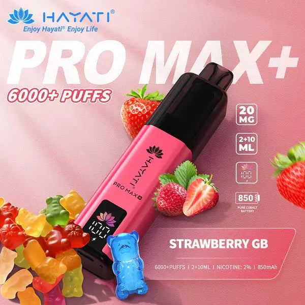 Hayati Pro Max+ 6000 Puff Pod Kit