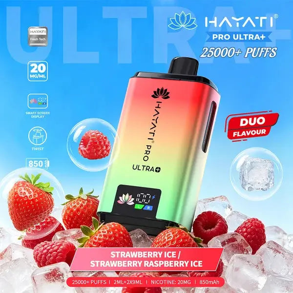 Hayati Pro Ultra Plus 25K Prefilled Vape Kit Hayati