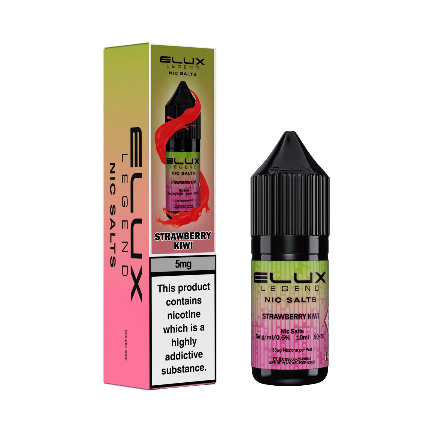 Elux Legend Nic Salts 10ml - 5mg Elux