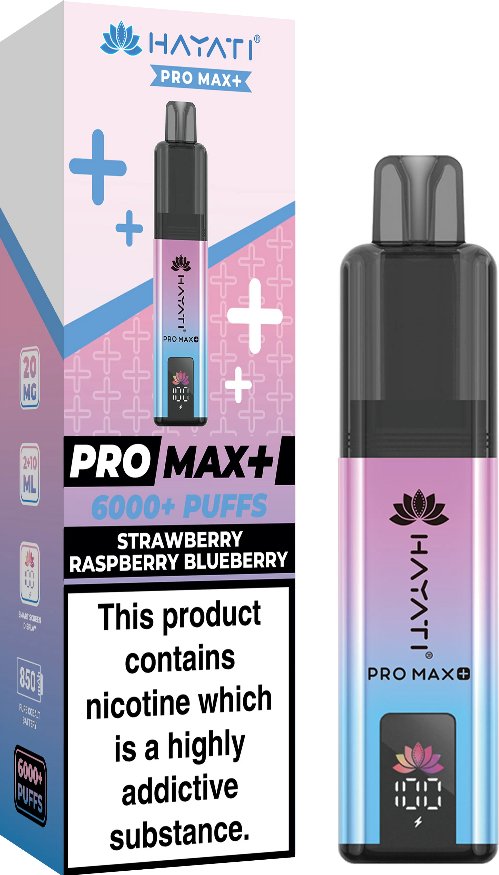 Hayati Pro Max+ 6000 Puff Pod Kit