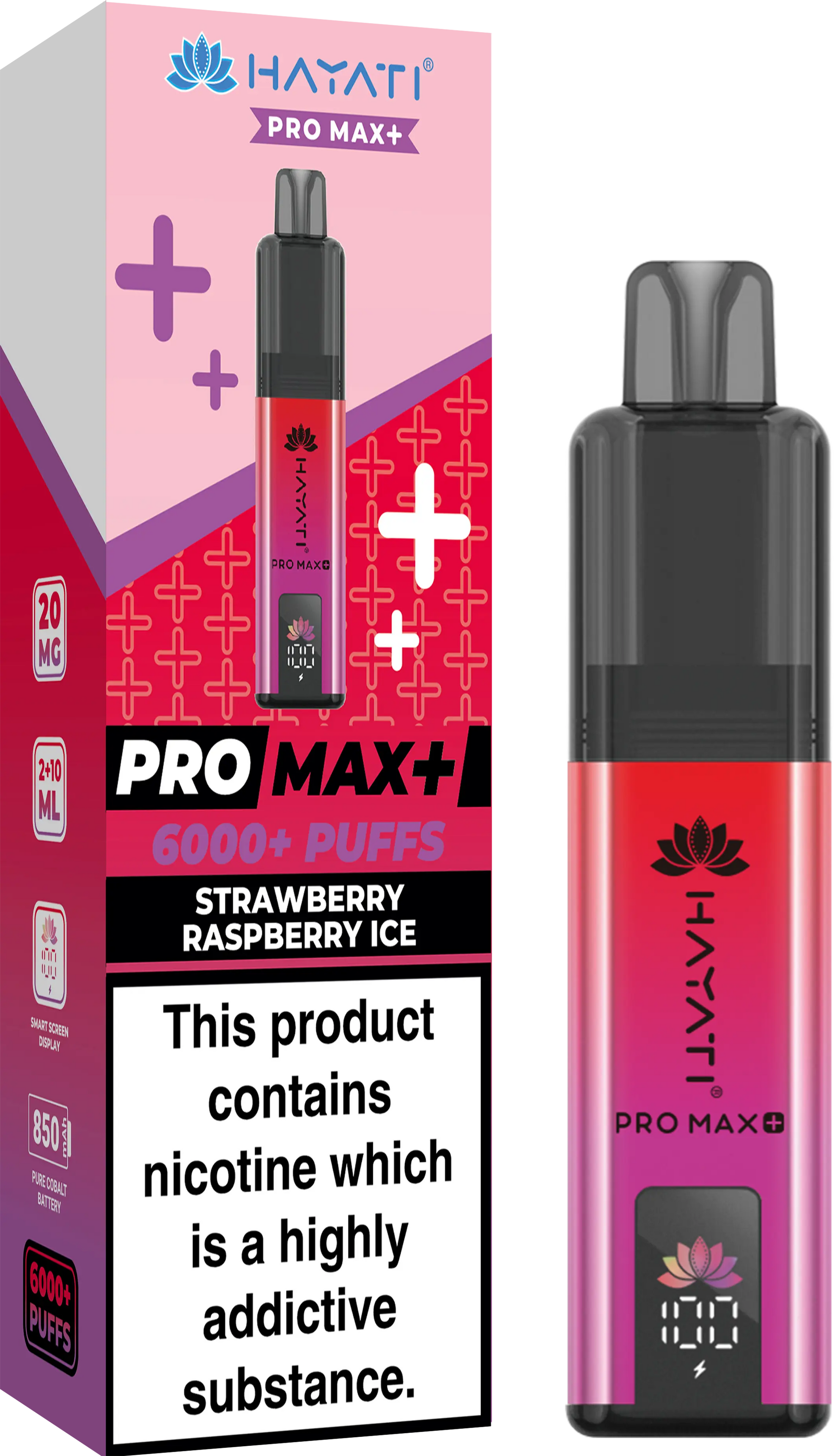 Hayati Pro Max+ 6000 Puff Pod Kit