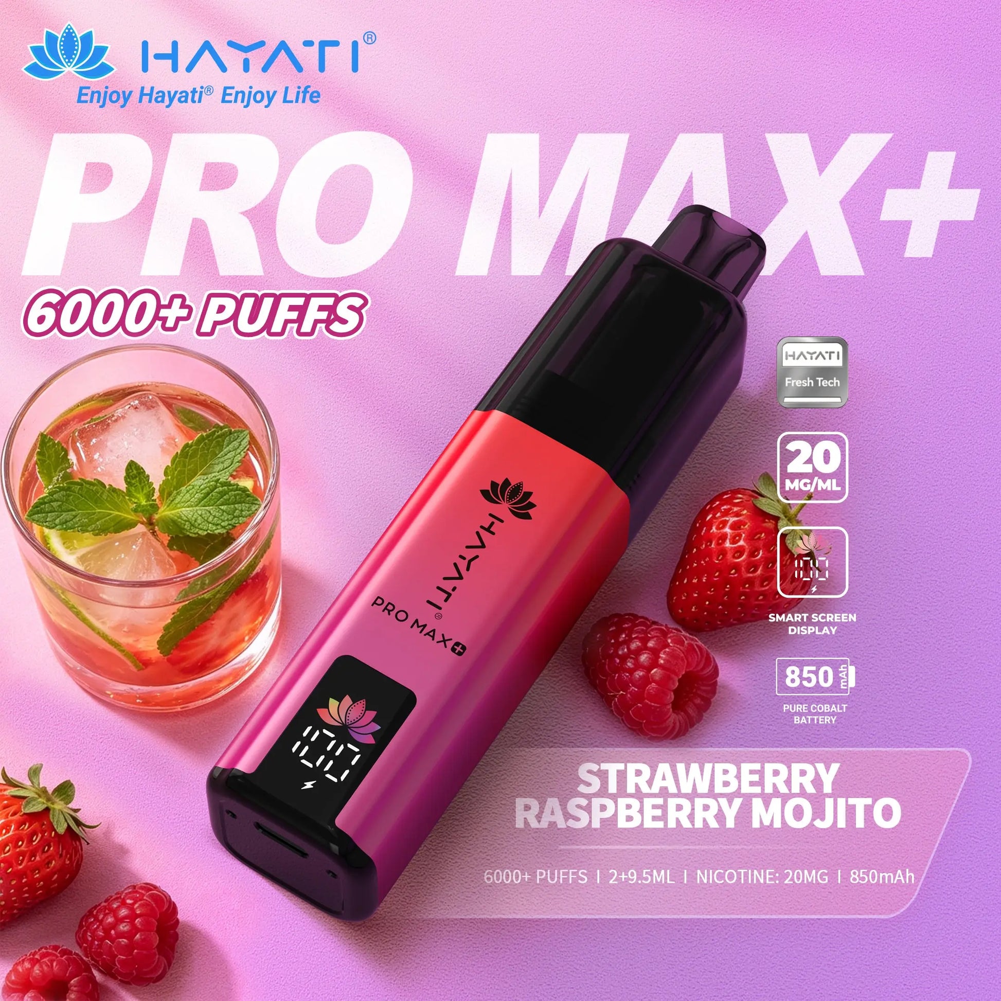 Hayati Pro Max+ 6000 Puff Pod Kit