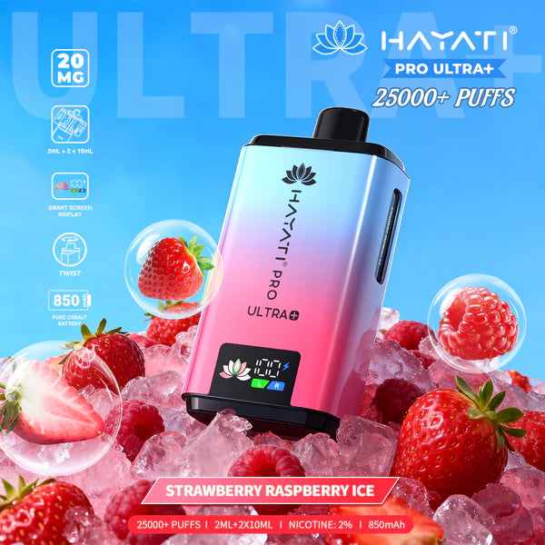 Hayati Pro Ultra Plus 25K Prefilled Vape Kit