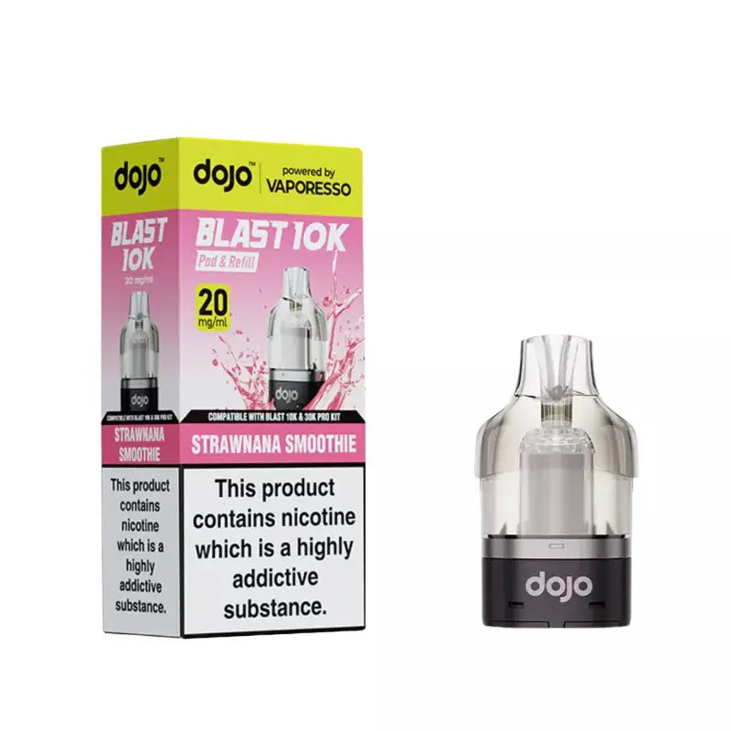 Vaporesso Dojo Blast 10K/30K Prefilled Pod + 10ml Refill Container