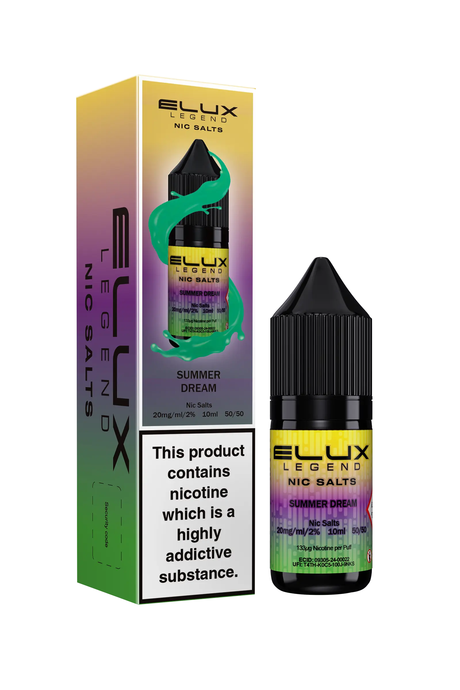 Elux Legend Nic Salts 10ml - 20MG