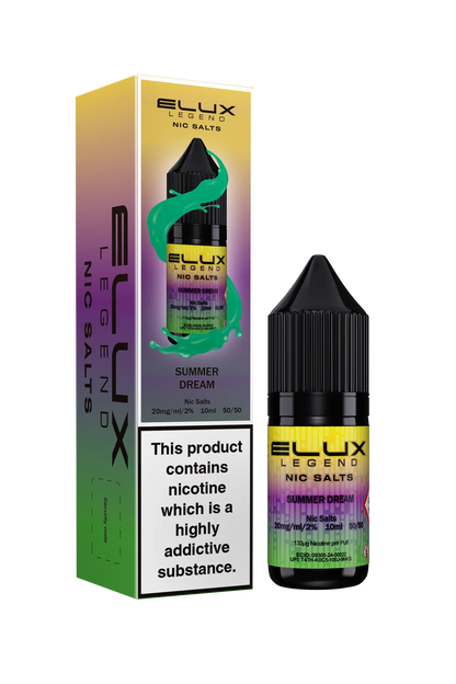 Elux Legend Nic Salts 10ml - 10MG Elux
