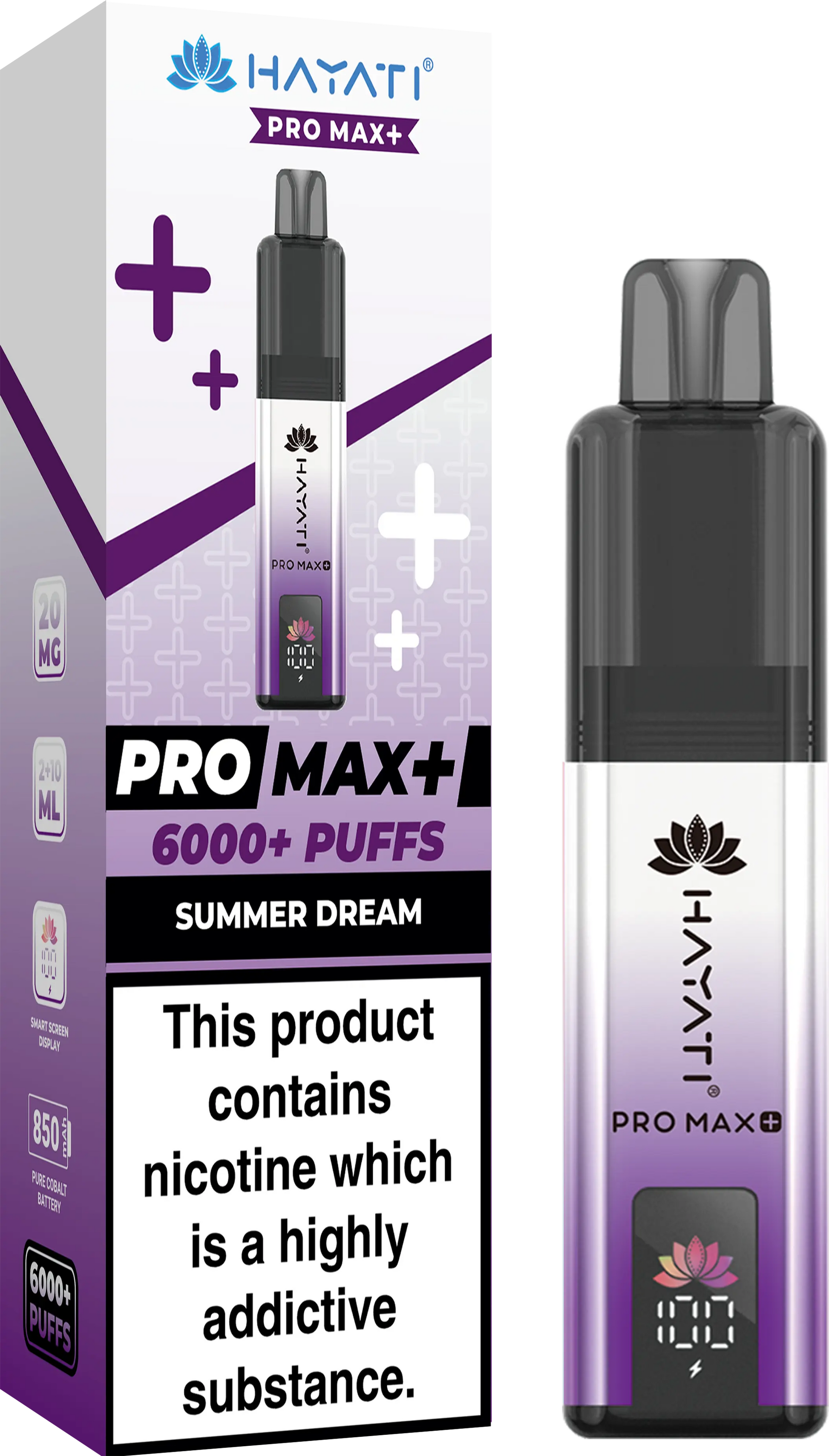 Hayati Pro Max+ 6000 Puff Pod Kit