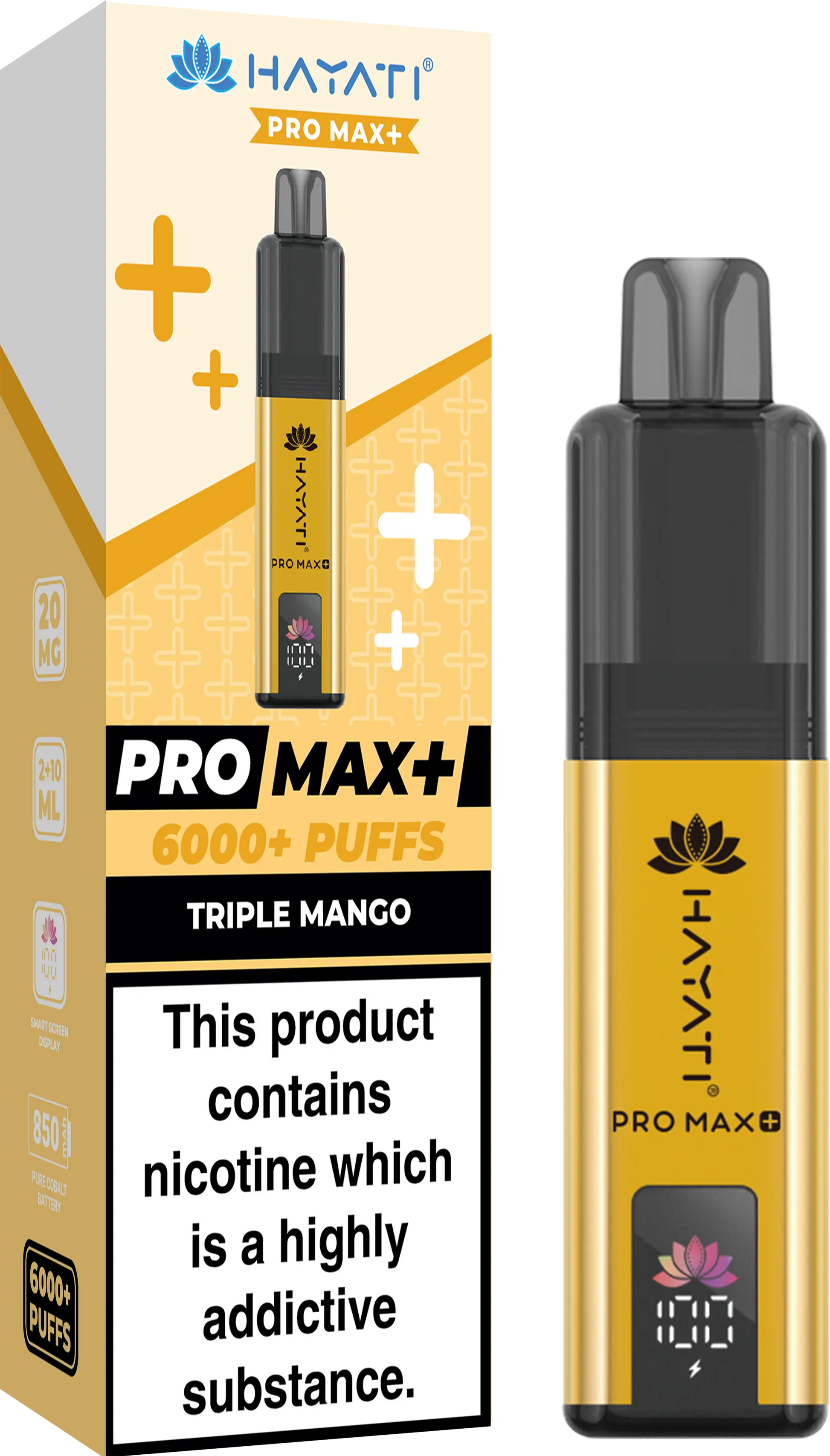 Hayati Pro Max+ 6000 Puff Pod Kit