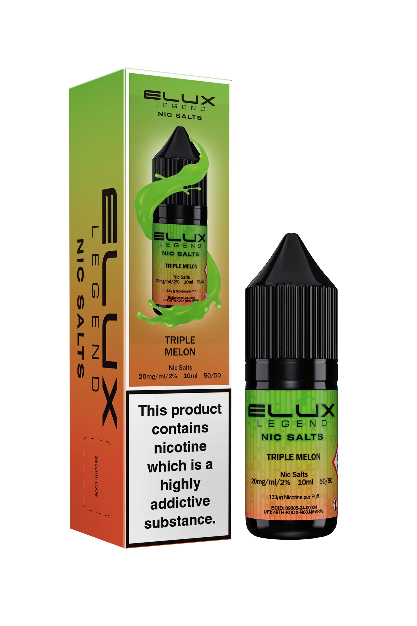 Elux Legend Nic Salts 10ml - 10MG Elux