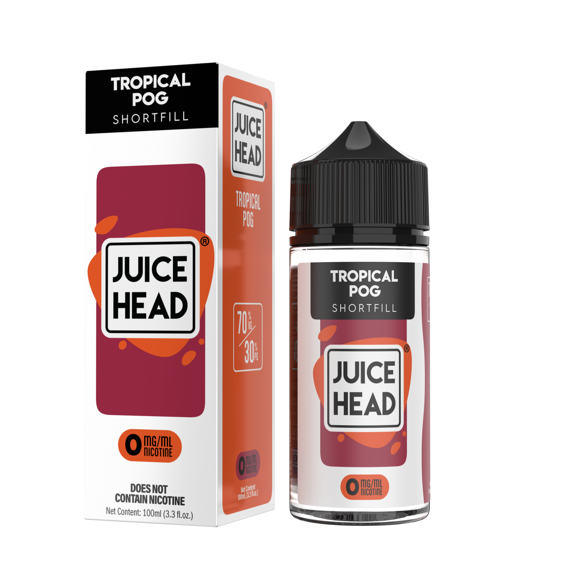 Juice Head 100ml Shortfill E-Liquid 70/30 | Made in USA