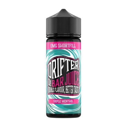 Drifter Bar Juice Menthol Range 100ml 50/50 Shortfill E-Liquid Drifter