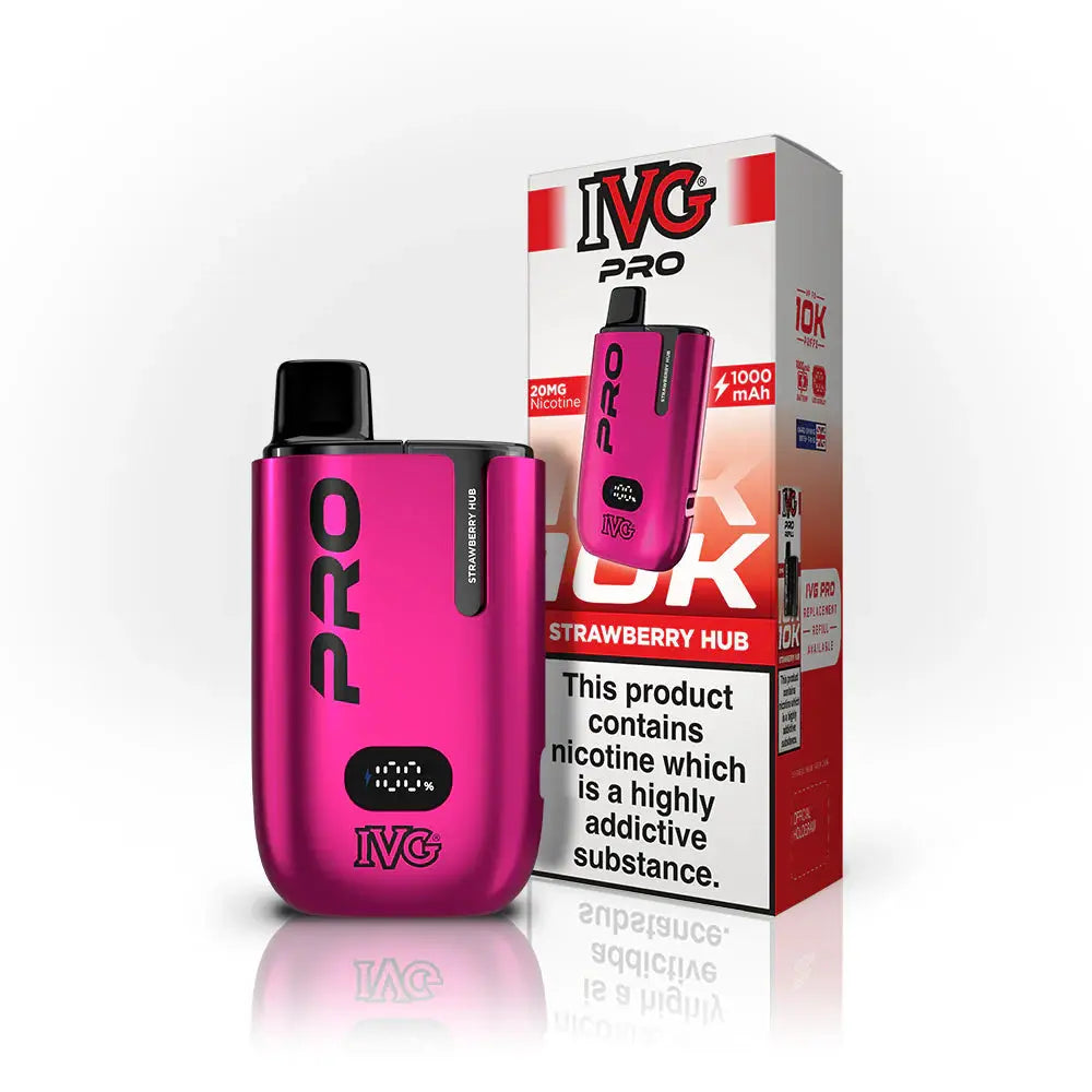IVG Pro 10K / Pro 12 Pod Vape Kit | 20mg | 10,000 Puffs IVG