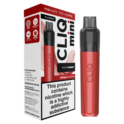 Avomi CLIQ Mini Prefilled Pod Kit (2ml + 4ml) | Upto 3000 Puffs Avomi
