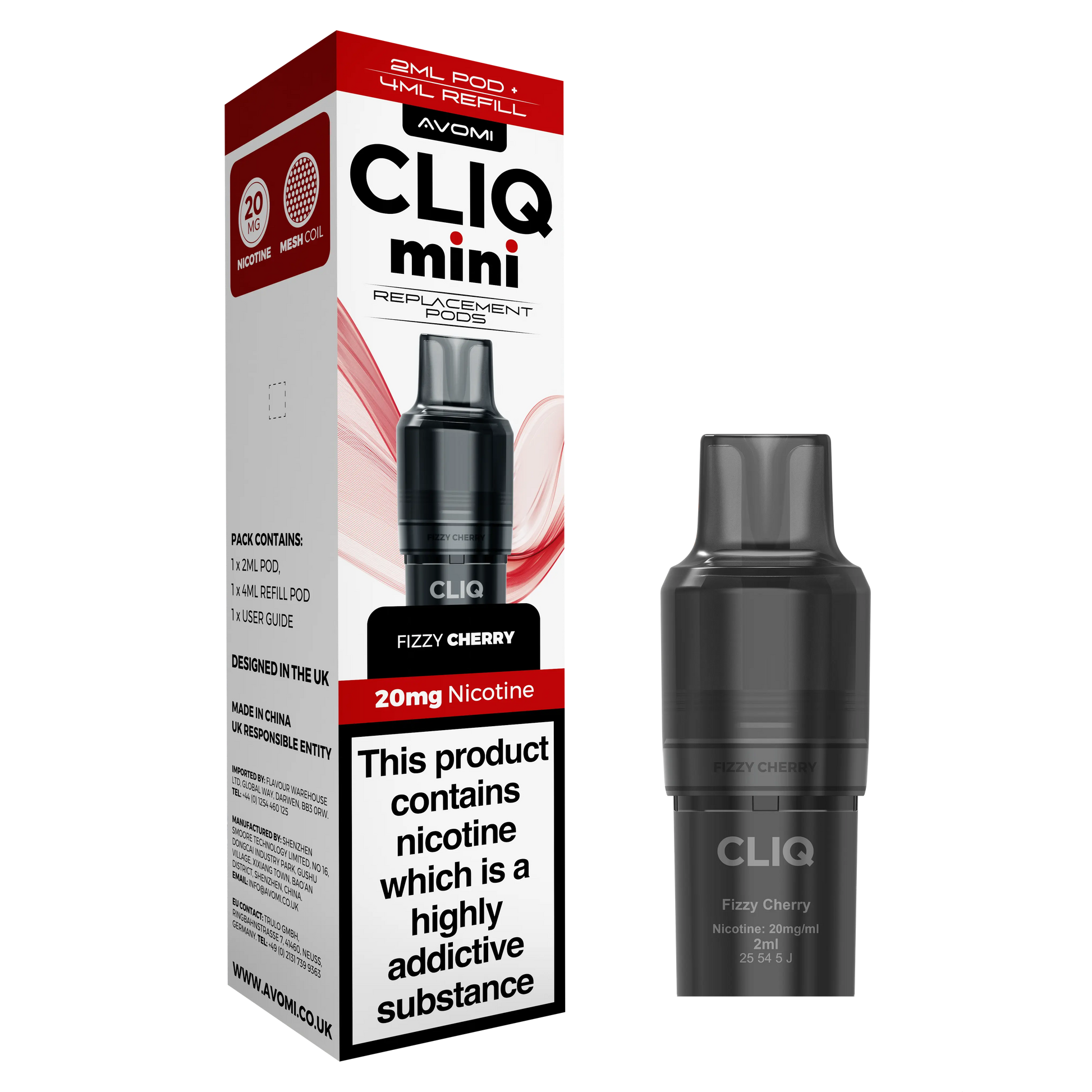 Avomi CLIQ Mini Prefilled Pods