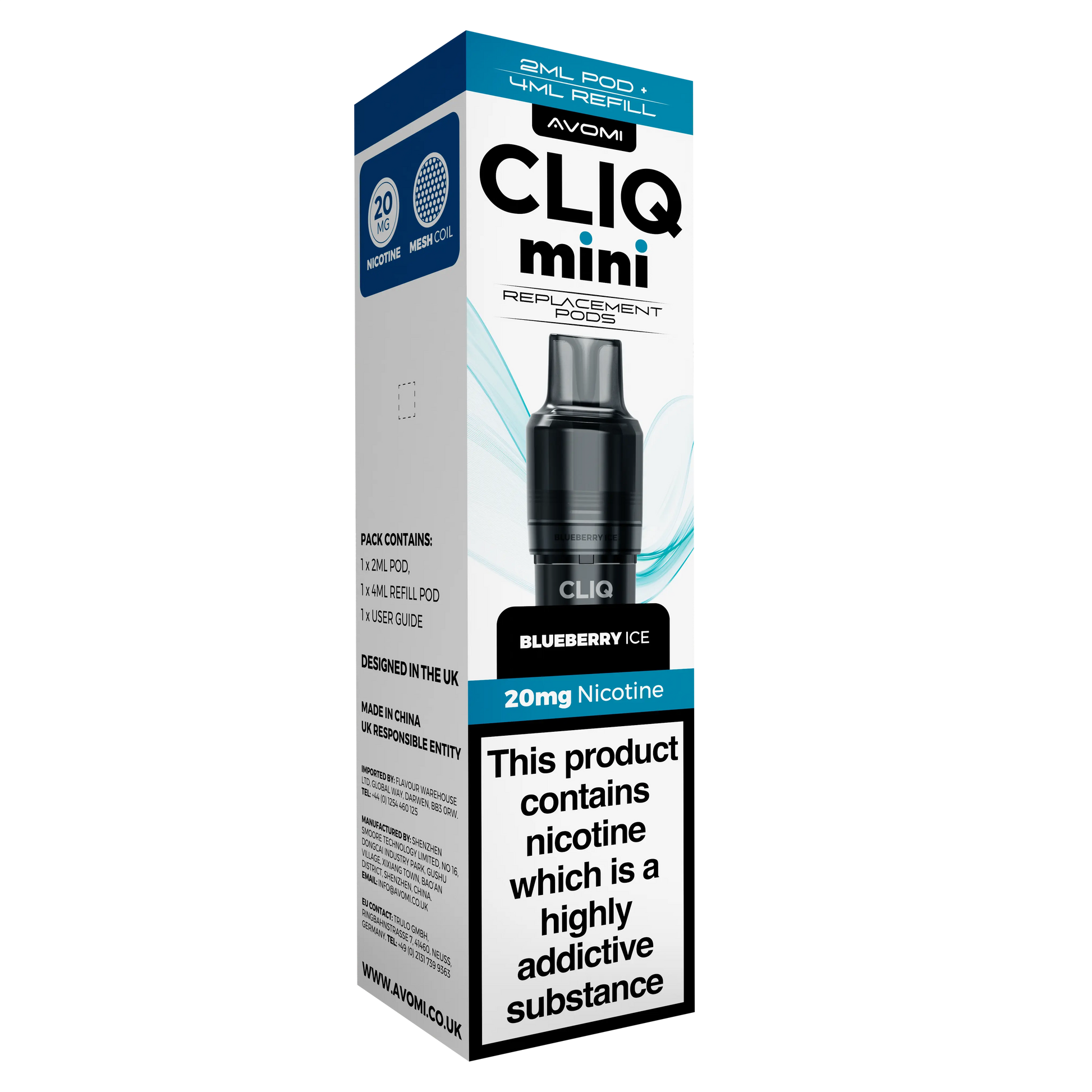 Avomi CLIQ Mini Prefilled Pods