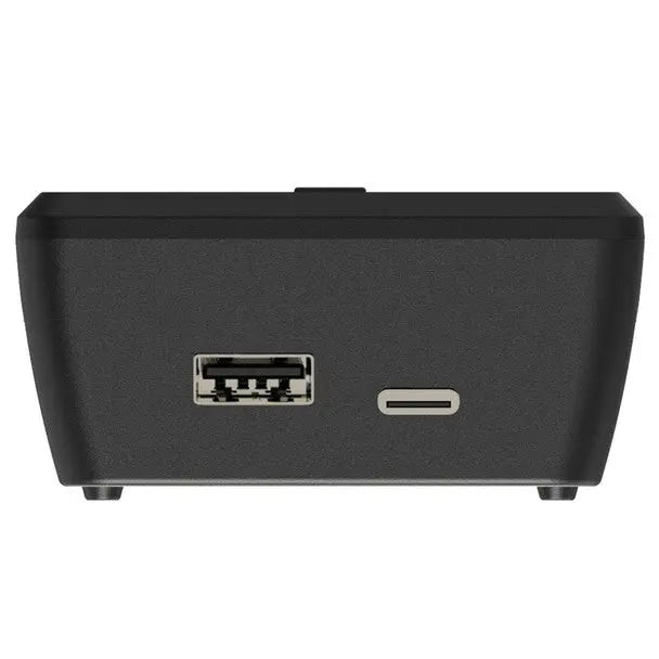 XTAR VC2SL USB‑C 18650/21700 Battery Charger | 2‑Bay Smart LCD