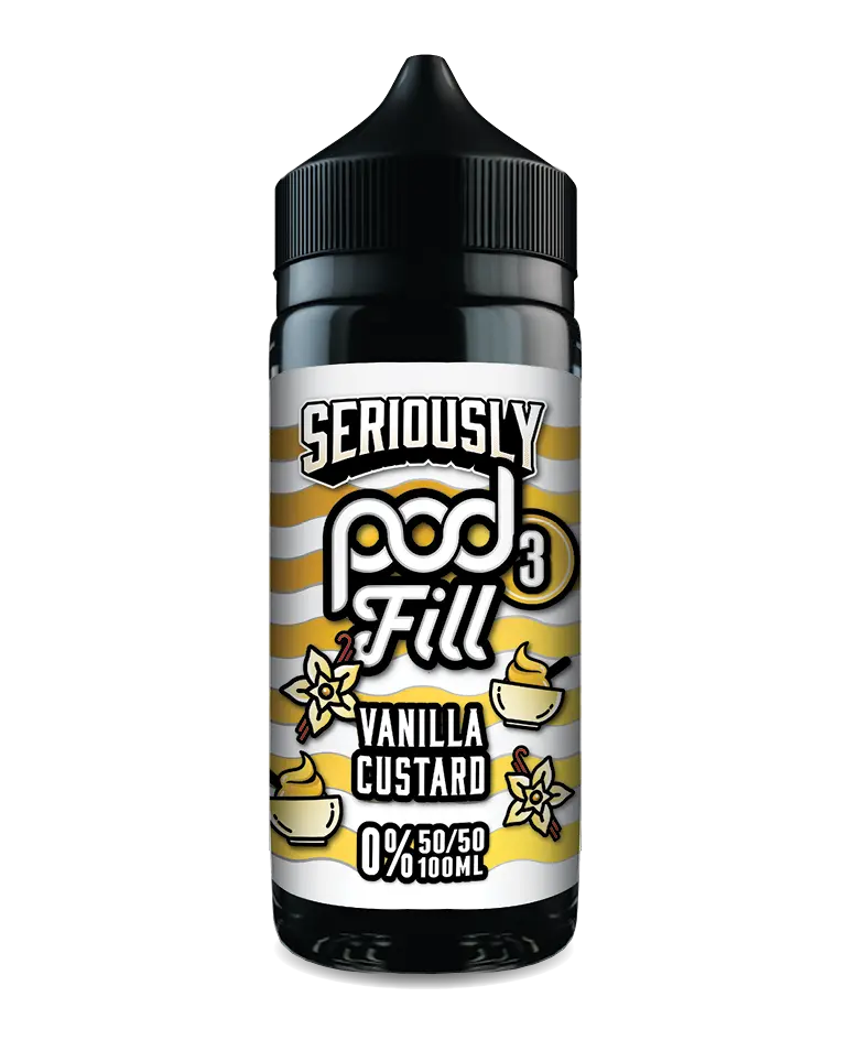 Seriously Pod Fill 3 by Doozy 100ml 50/50 VG/PG E-Liquid Shortfill Doozy
