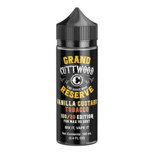 Grand Reserve by Cuttwood 100ml Shortfill E-Liquid 70/30 VG/PG