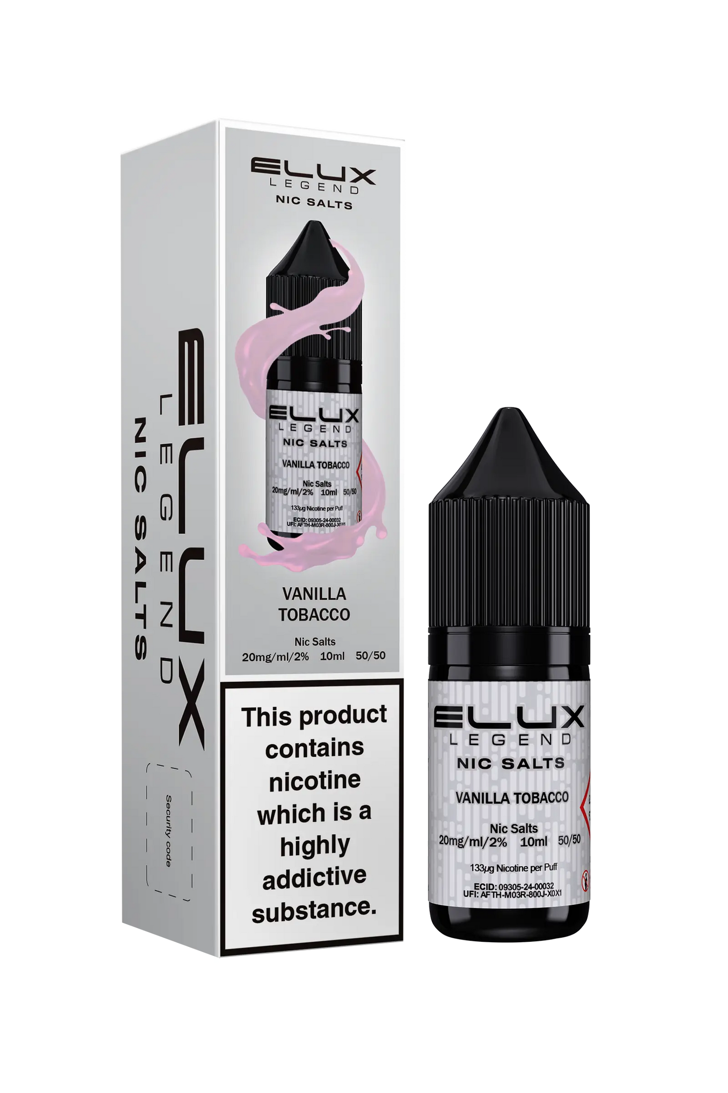Elux Legend Nic Salts 10ml - 10MG Elux