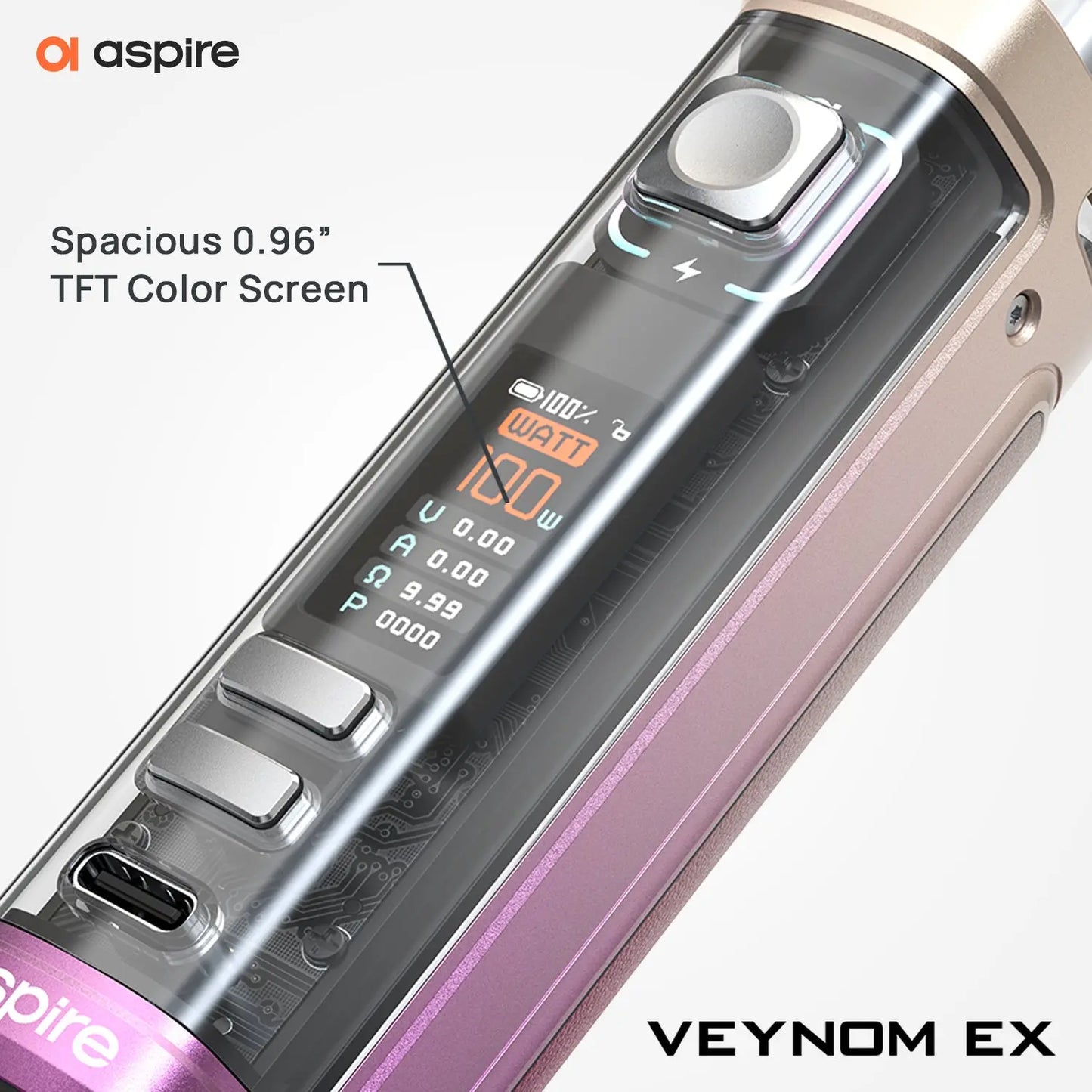 Aspire Veynom EX Vape Pod Kit Aspire