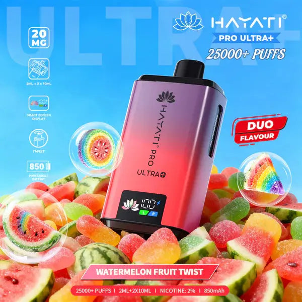 Hayati Pro Ultra Plus 25K Prefilled Vape Kit Hayati