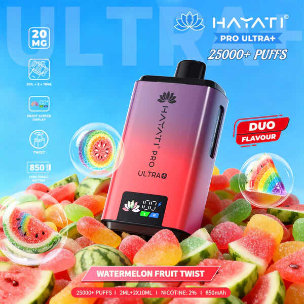 Hayati Pro Ultra Plus 25K Prefilled Vape Kit