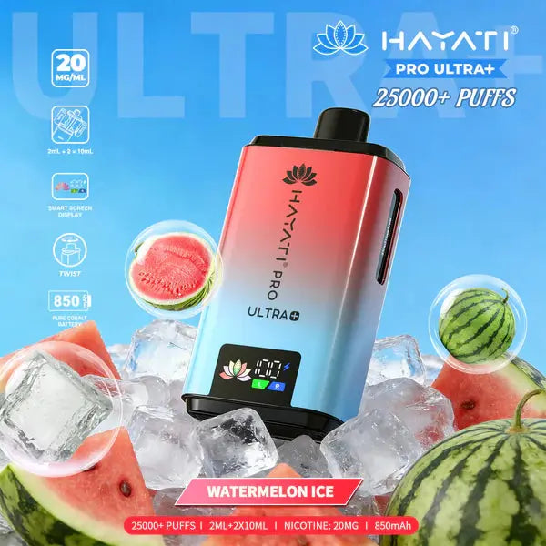 Hayati Pro Ultra Plus 25K Prefilled Vape Kit Hayati