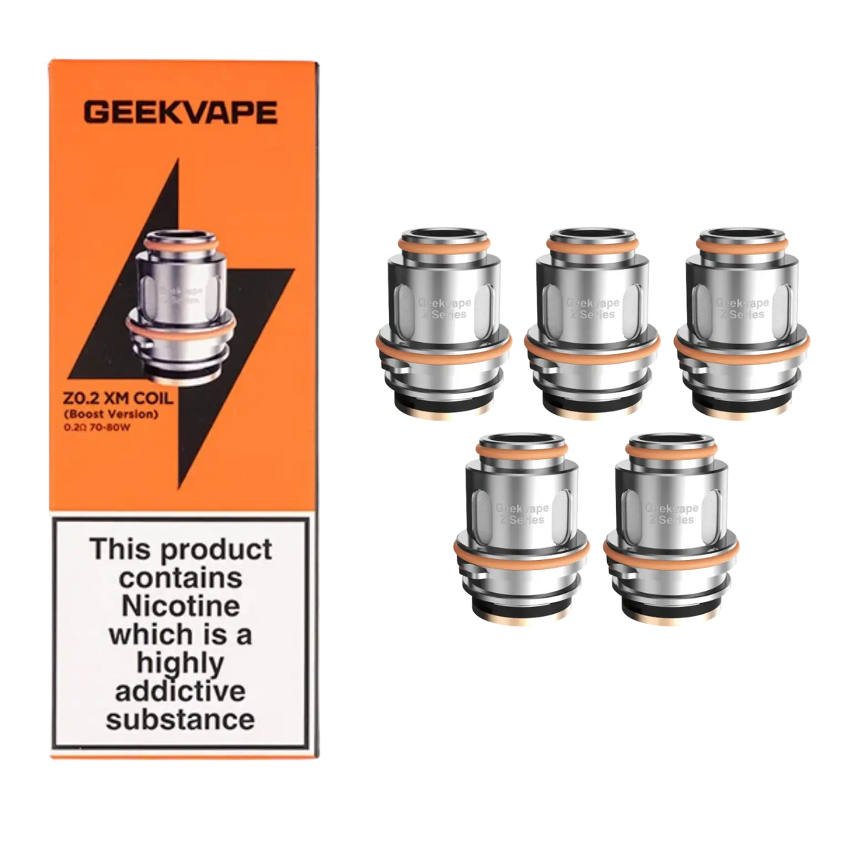 Geekvape Z XM (Zeus) Boost Replacement Coils - 5 Pack
