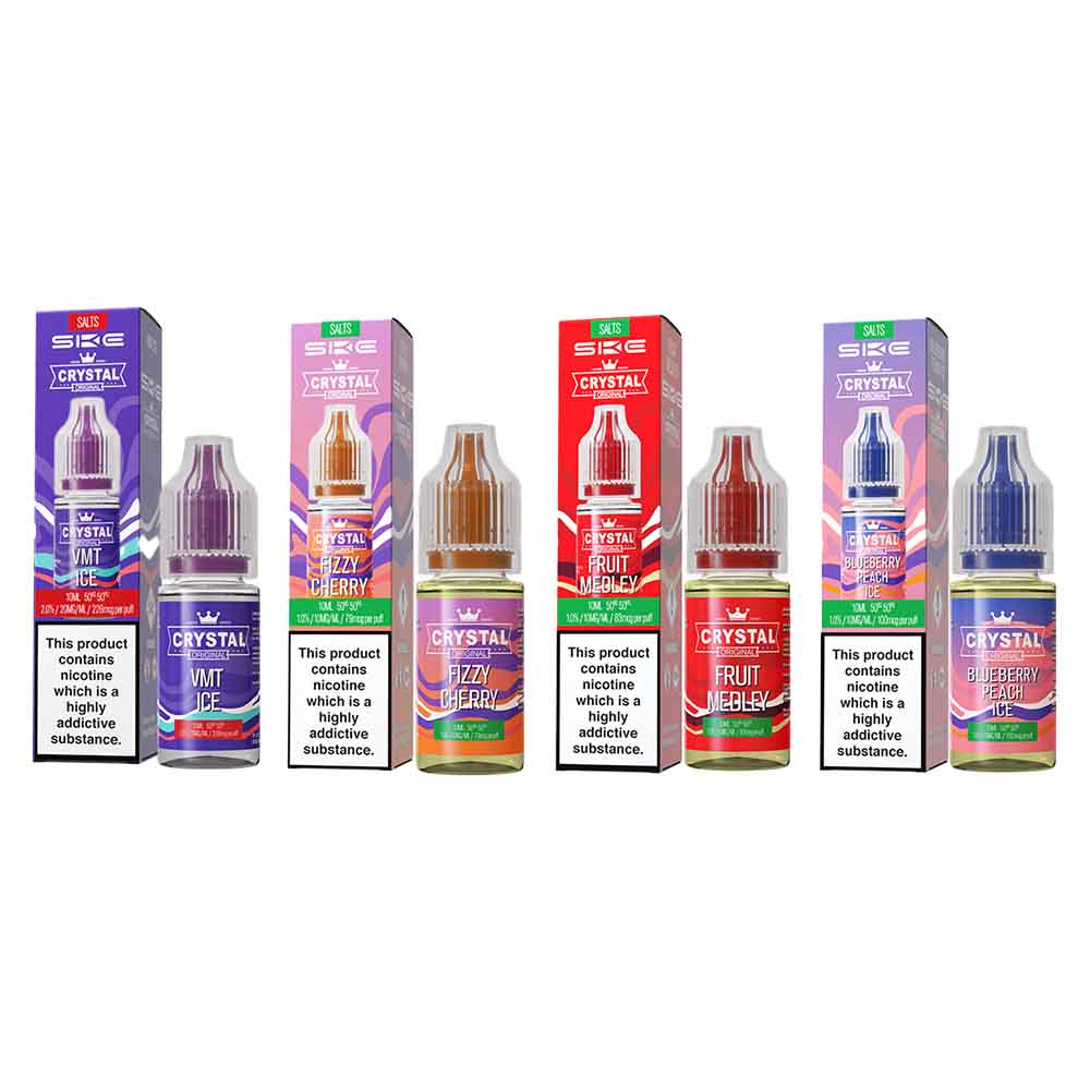 SKE Crystal Original V2 Nic Salts 10ml - 10mg image 2