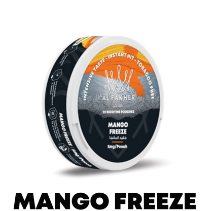 Al Fakher (UAE) Nicotine Pouch 20mg 20pcs/pack - Mango Freeze image