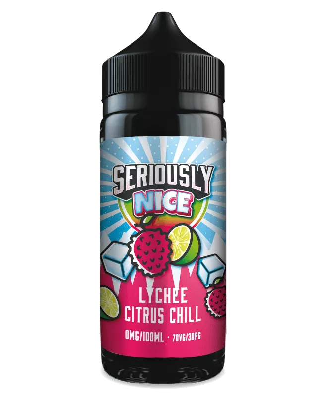 Seriously Nice by Doozy 100ml E-Liquid Shortfill | Only £7.99  70/30 VG/PG - Lychee Citrus Chill image