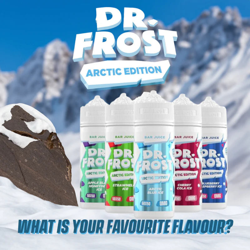 Dr Frost Arctic Edition 100ml E-Liquid Shortfill 70/30 VG/PG image 1