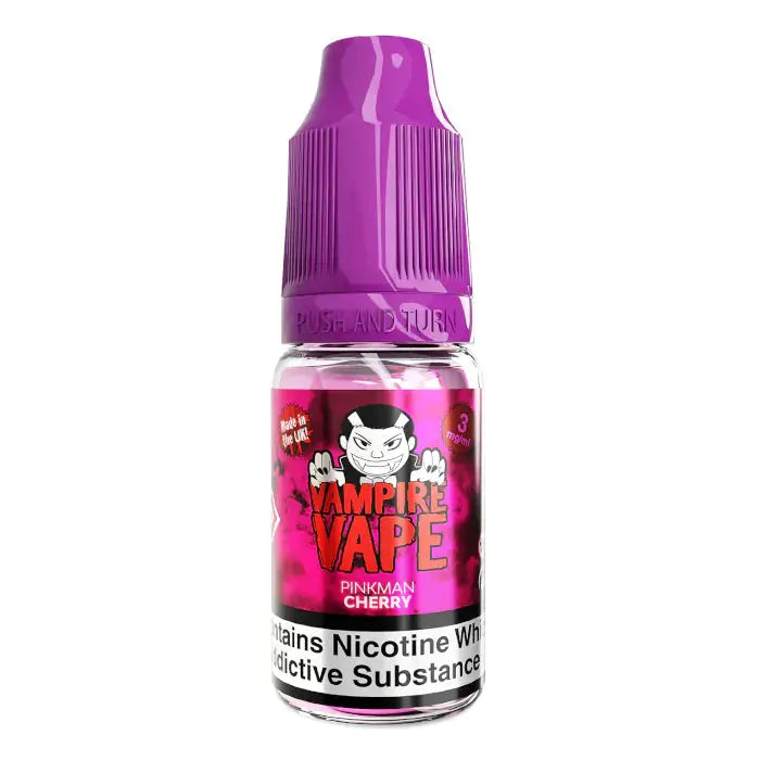 Vampire Vapes 10ml | 18MG | 40VG/60PG | 70+ Flavors - Pinkman Cherry image