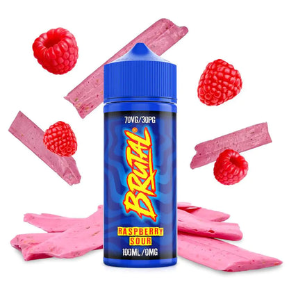 BRUTAL by Just Juice E-Liquid 100ml Shortfill 70/30 VG/PG - Raspberry Sour image
