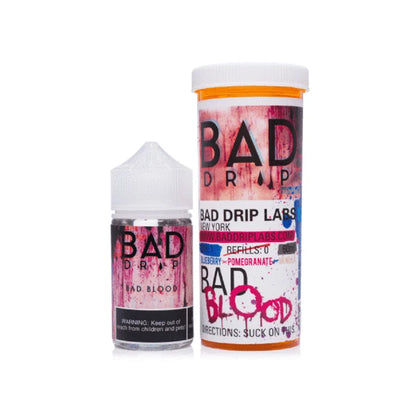 Bad Drip 50ml Shortfill E-liquid - Bad Blood image
