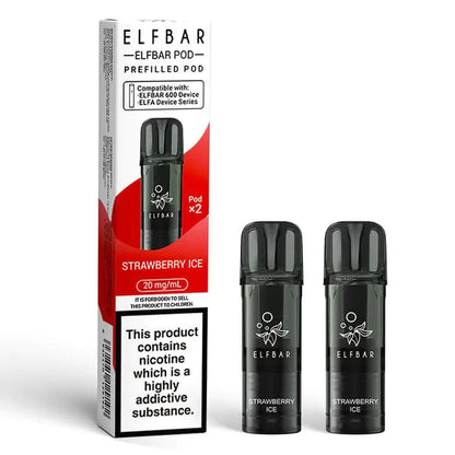Elf Bar 600 Replacement Pods (2 Pack) image 1