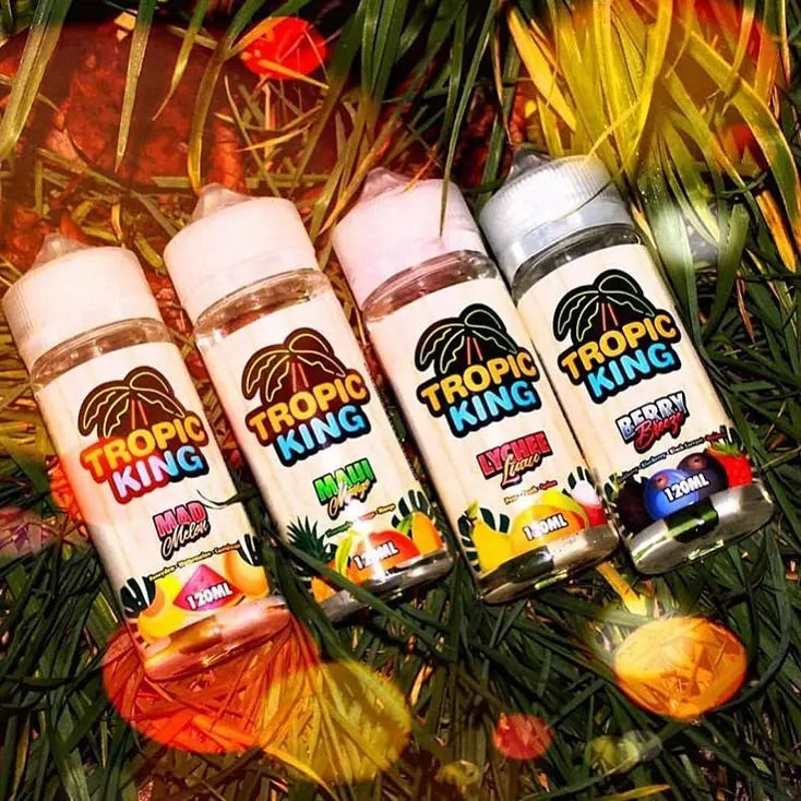 Tropic King E Liquid 100ml Shortfill  70/30 VG/PG - Berry Breeze image