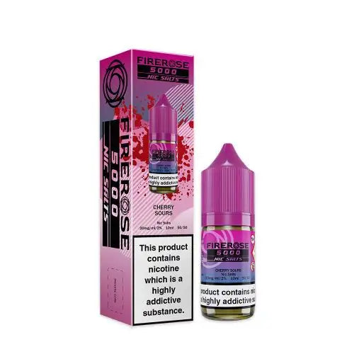 Elux Firerose 5000 Nic Salts 10ml - 20MG - Cherry Sours image