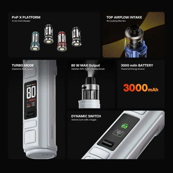 VOOPOO Argus Pro 2 80W Pod Vape Kit | PnP-X Platform VOOPOO