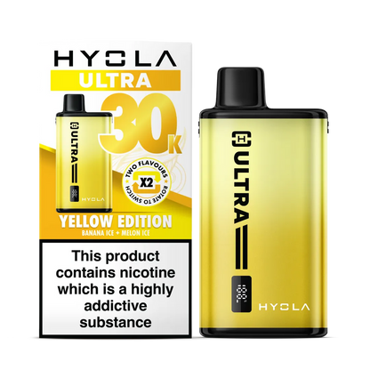 Hyola Ultra 30K Vape Kit – 30000 Puffs | 20mg - Yellow Edition image