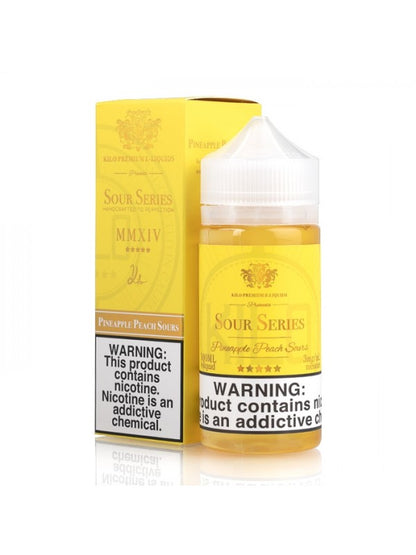 Kilo Premium 100ml Shortfill Sour/White/Black Series  70/30 VG/PG image 2