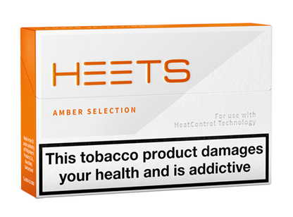 IQOS HEETS | 10 Variants | Classic | Menthol | Aromatic Tobacco Range (20pcs/pack) - HEETS Amber image