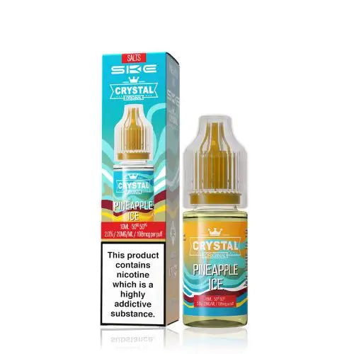 SKE Crystal Original V2 Nic Salts 10ml - 20MG - Pineapple Ice image