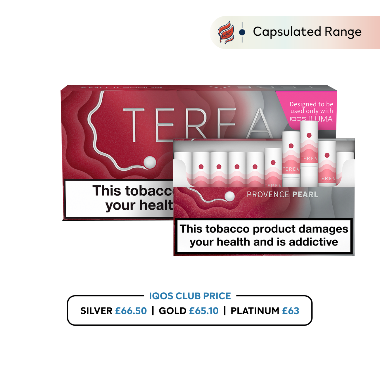 IQOS TEREA | Heat-Not-Burn Tobacco Sticks | 15 Variants (20pcs/pack) - Provence Pearl image